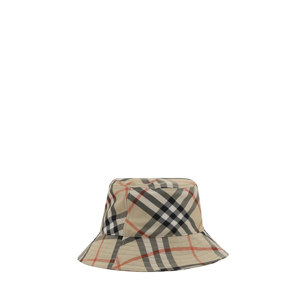 Beige Polyester-Fischerhut