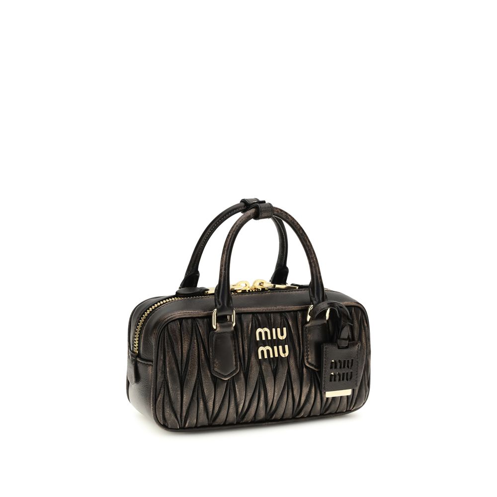 Miu Miu Brown Lamb Handbag