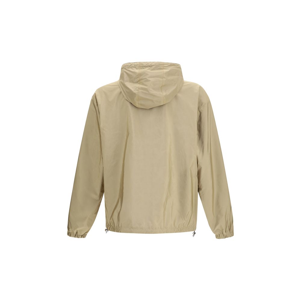 Veste Prada coquille en polyamide recyclé beige