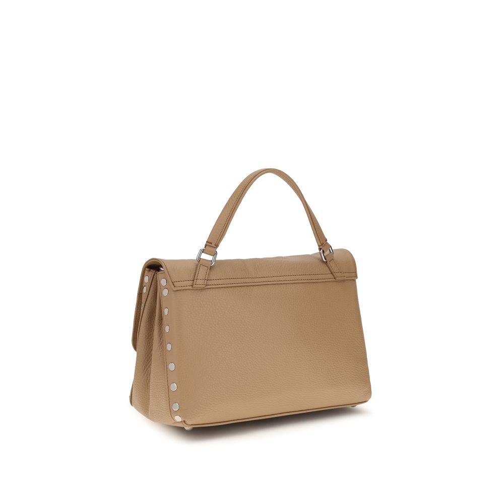 Zanellato Beige Kalbsleder Bos Taurus Handtasche