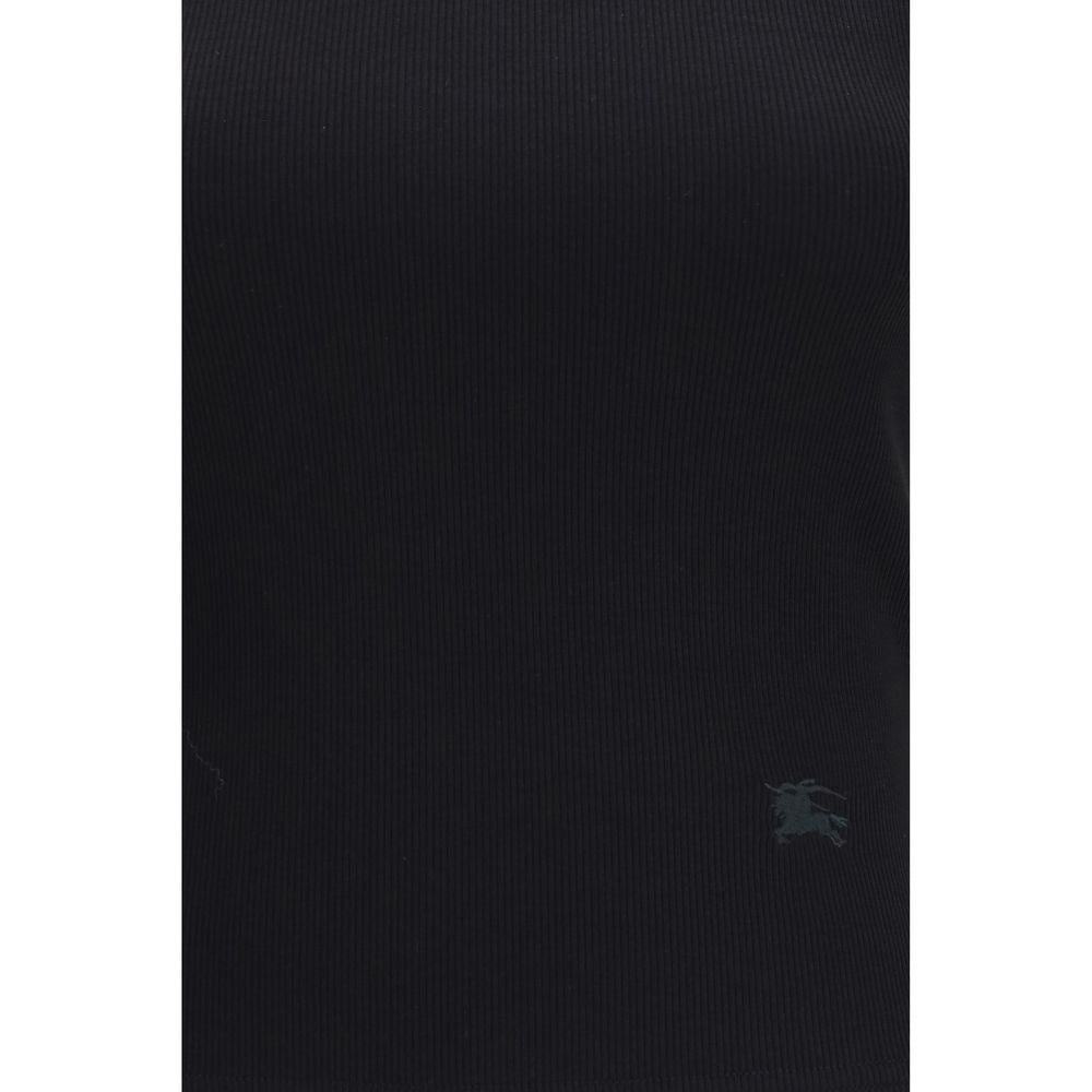 Burberry Schwarzes Baumwoll-T-Shirt