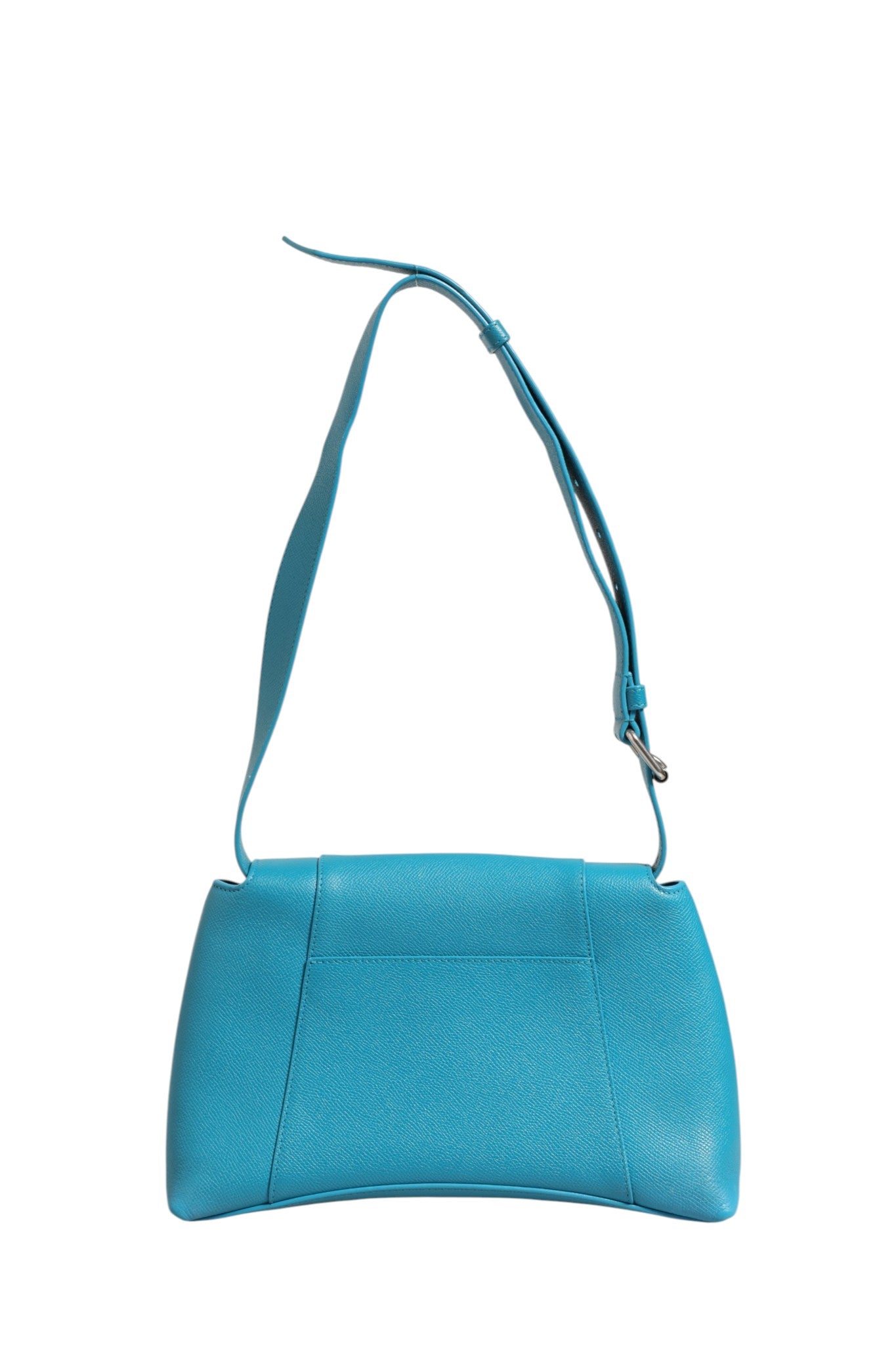 Balenciaga Schultertasche S Downtown aus Kalbsleder Blau