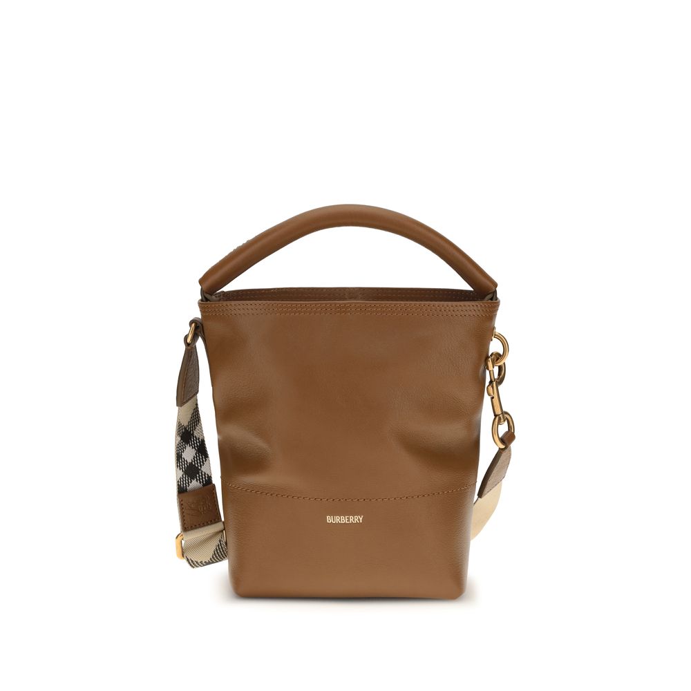 Burberry Brown Calf Leather Bucket Bag