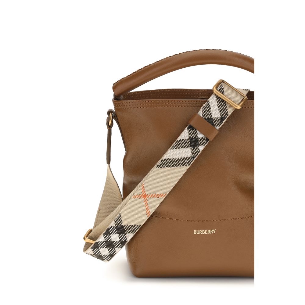 Burberry Brown Calf Leather Bucket Bag