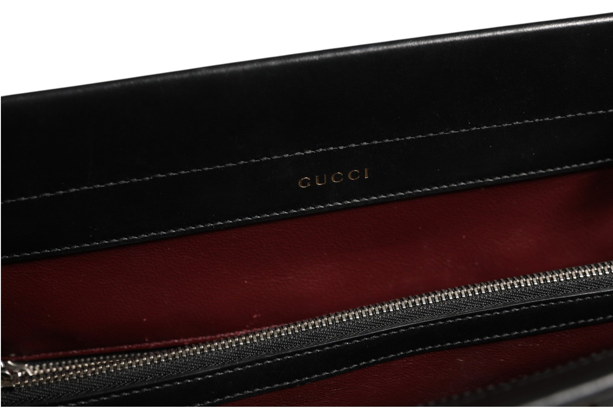 Black Leather Zumi Medium Top Handle Bag
