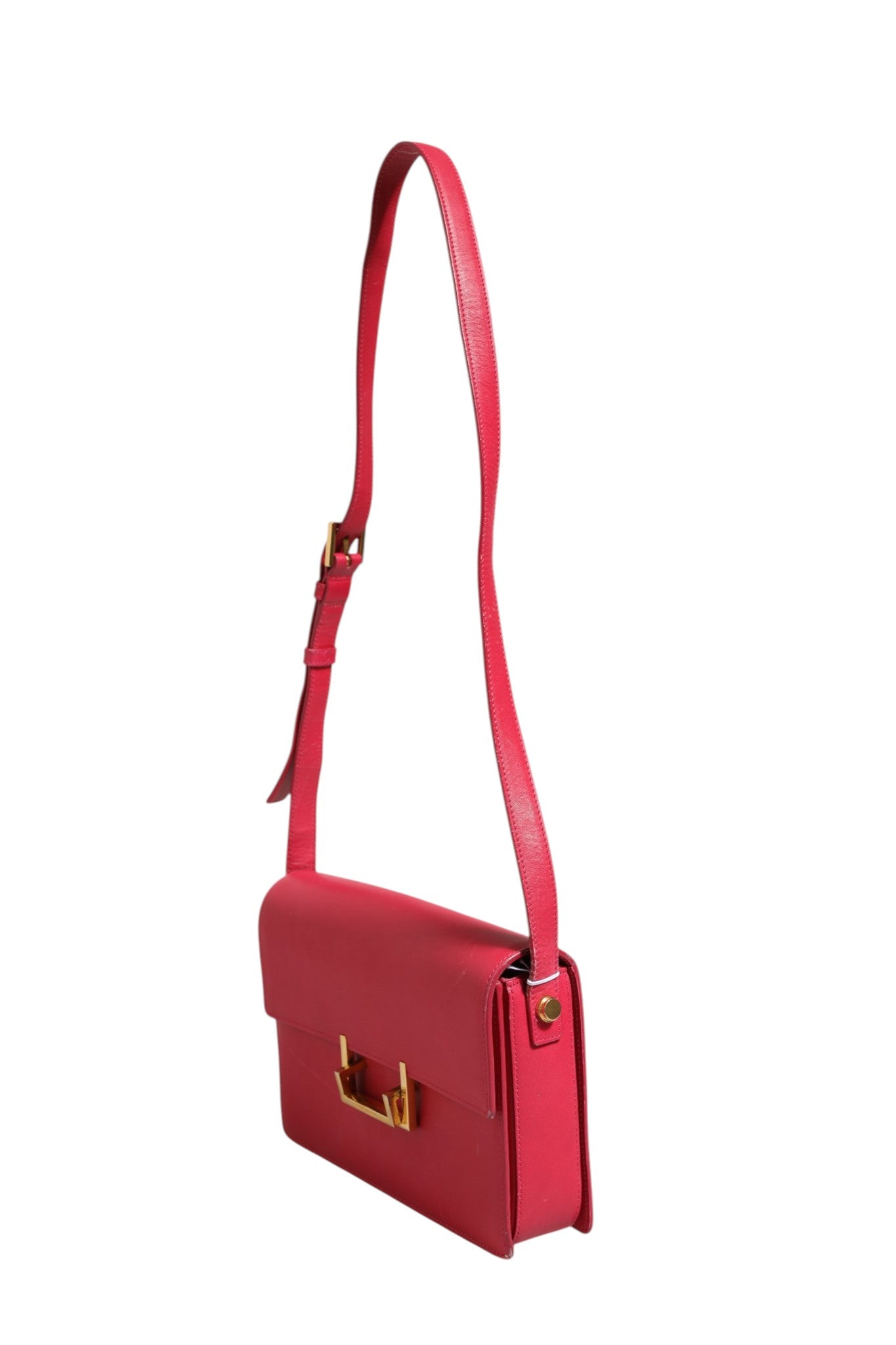 Pink LouLou Leather Handbag 24cm