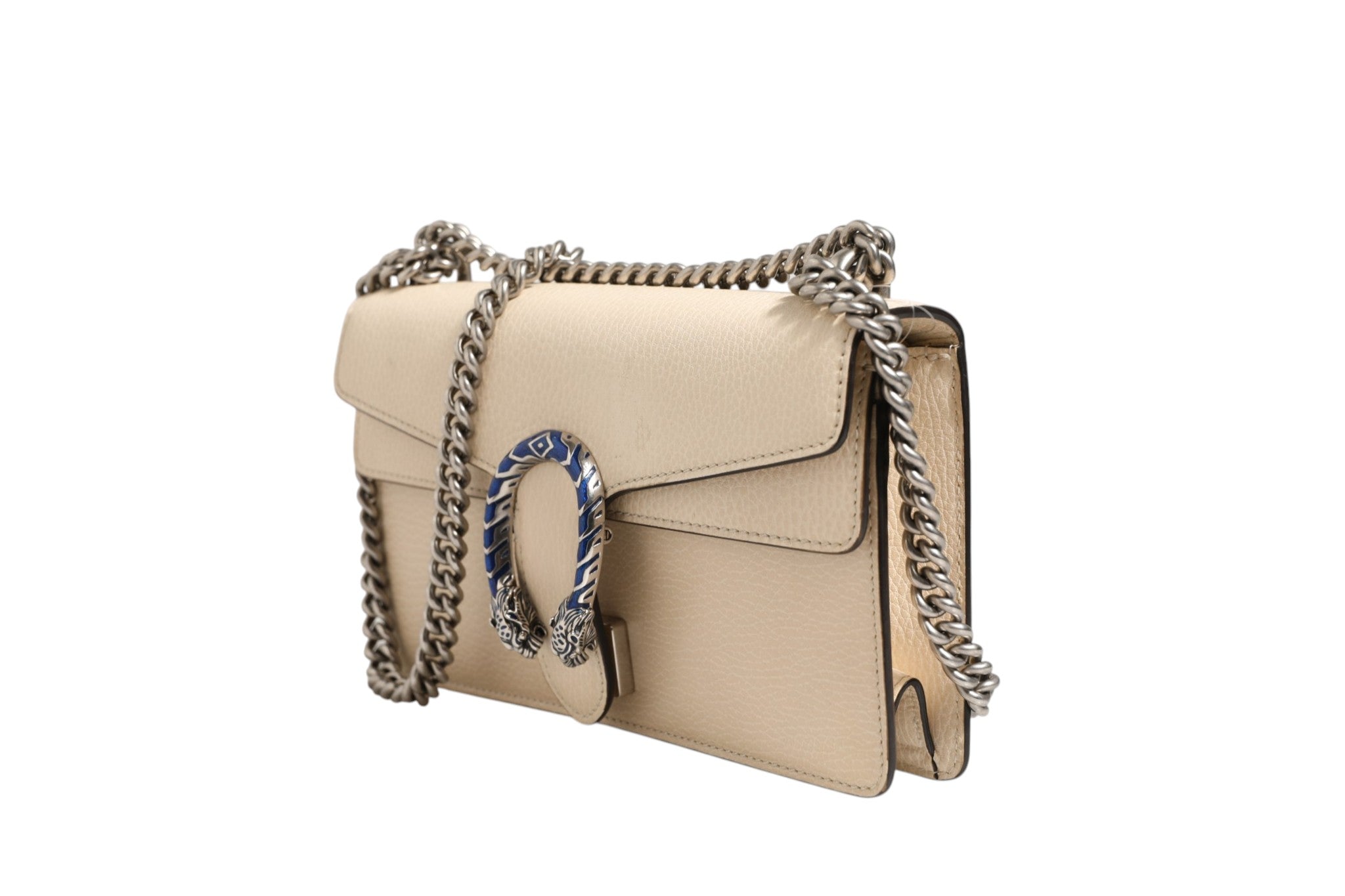 Off White Leather Dionysus Handbag 25cm