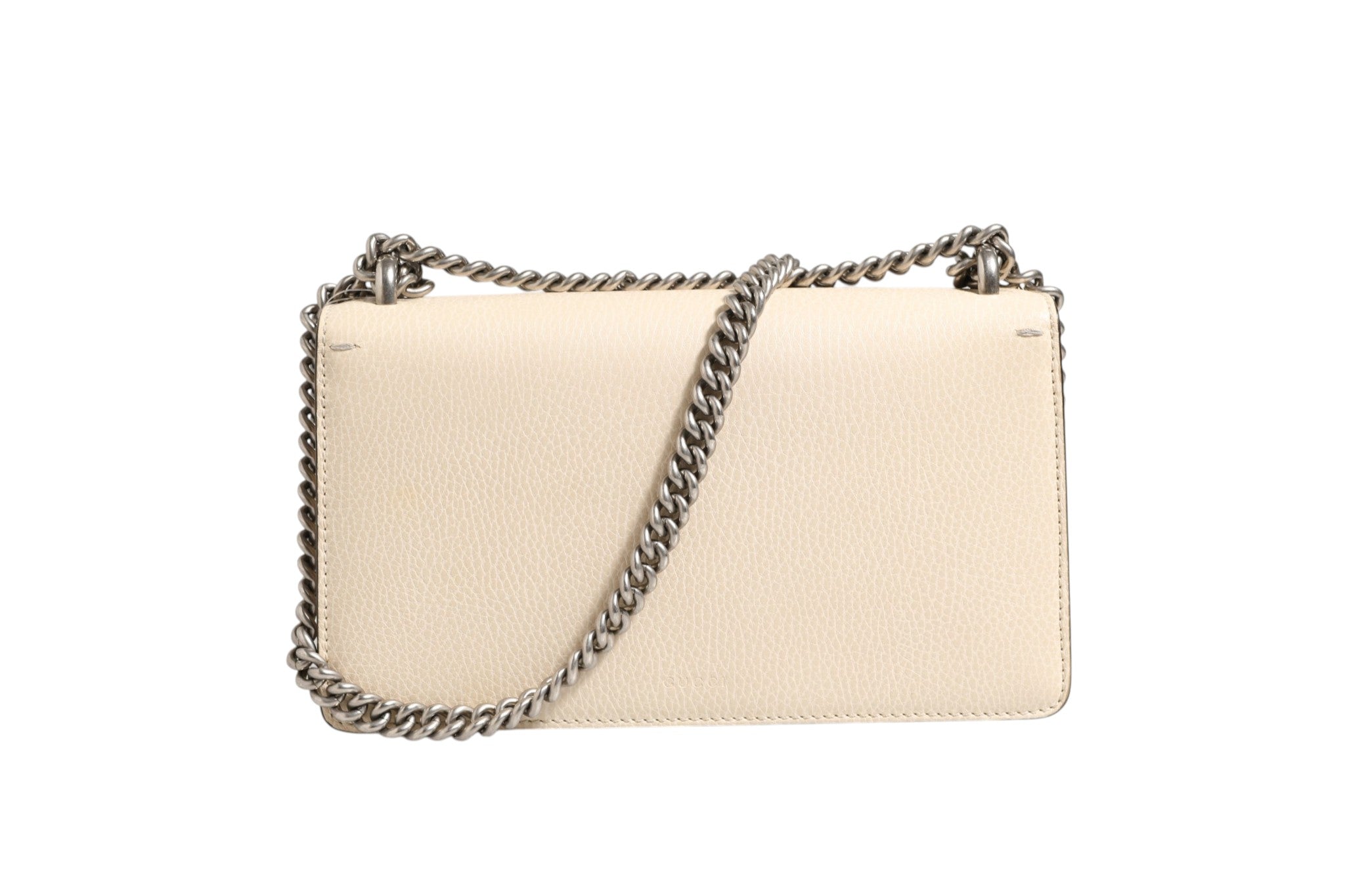 Off White Leather Dionysus Handbag 25cm