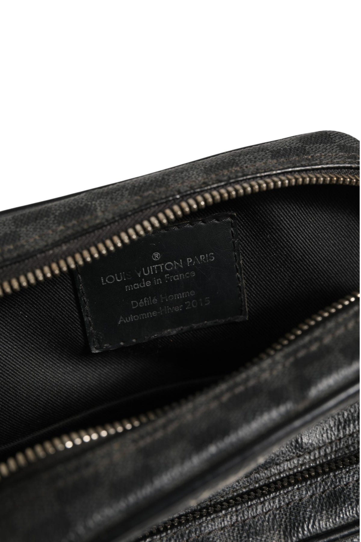 Sac à bandoulière Louis Vuitton Black Damier Graphite Toile Amazon Christopher Nemeth