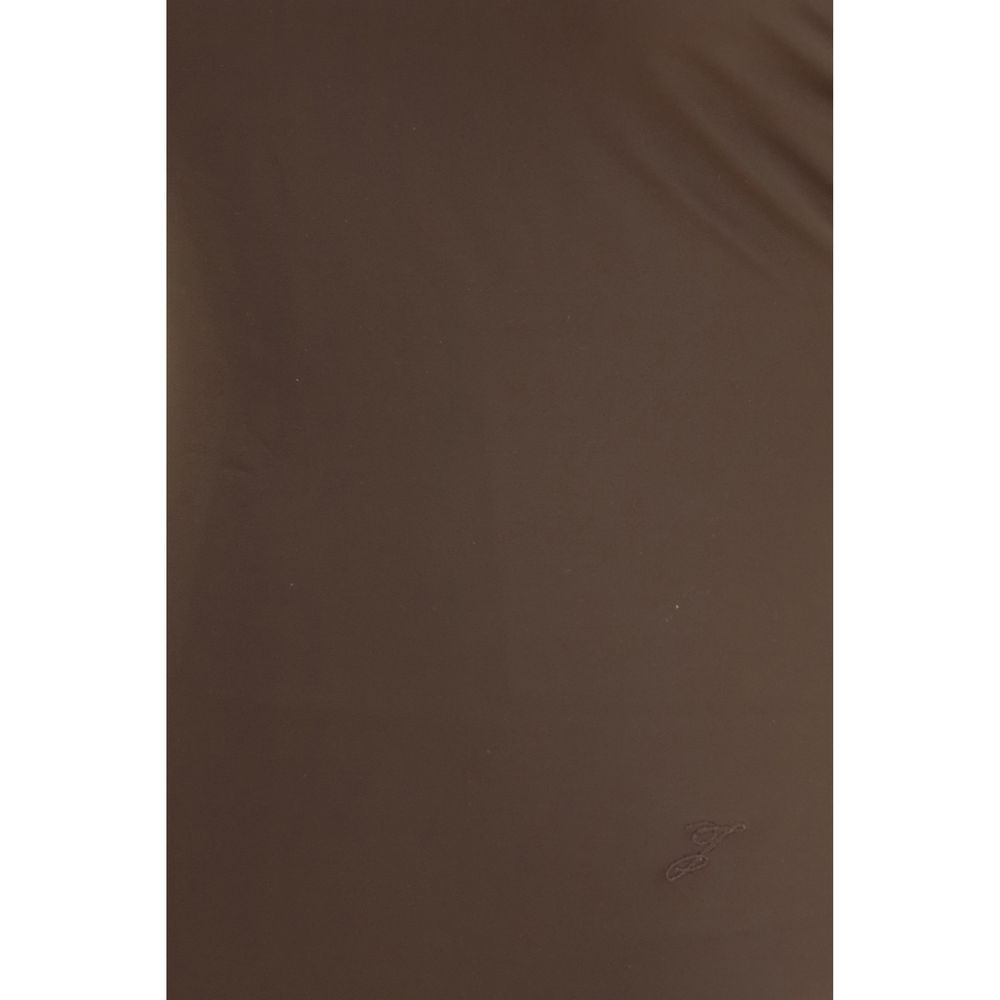 Jacquemus Brown One-Piece Swimsuit