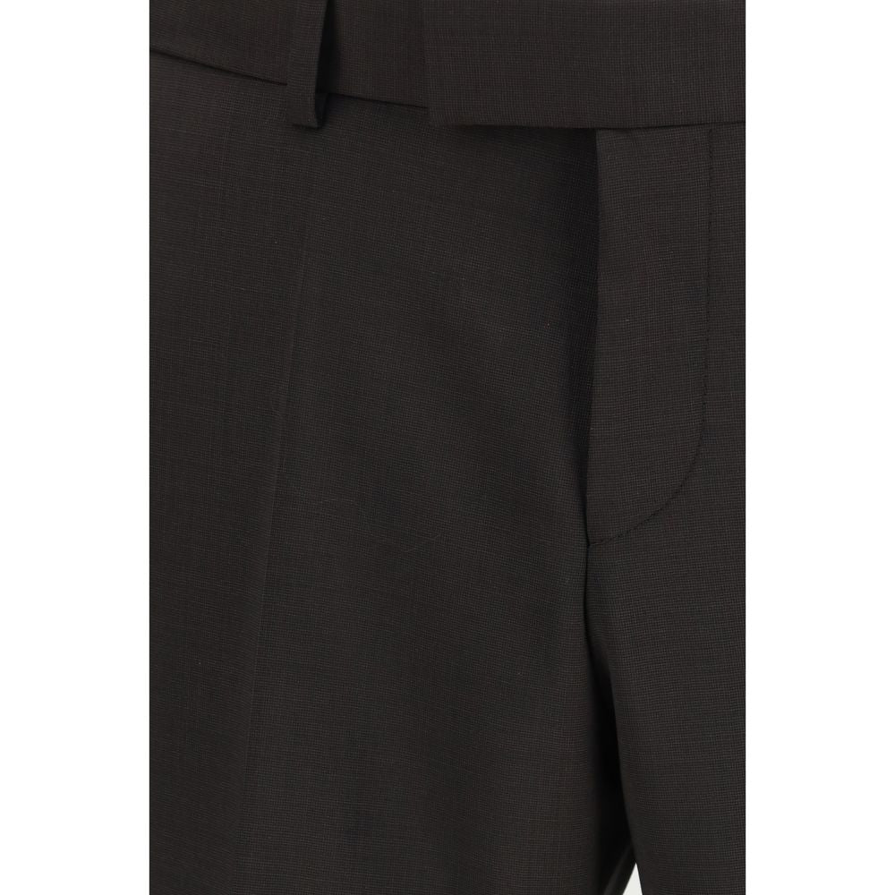 Hugo Boss Black Gray Wool Two-Piece Suit