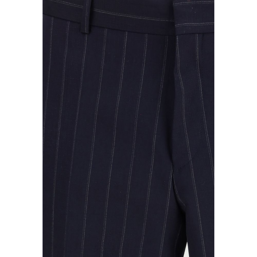 Hugo Boss Black Blue Wool Two-Piece Suit