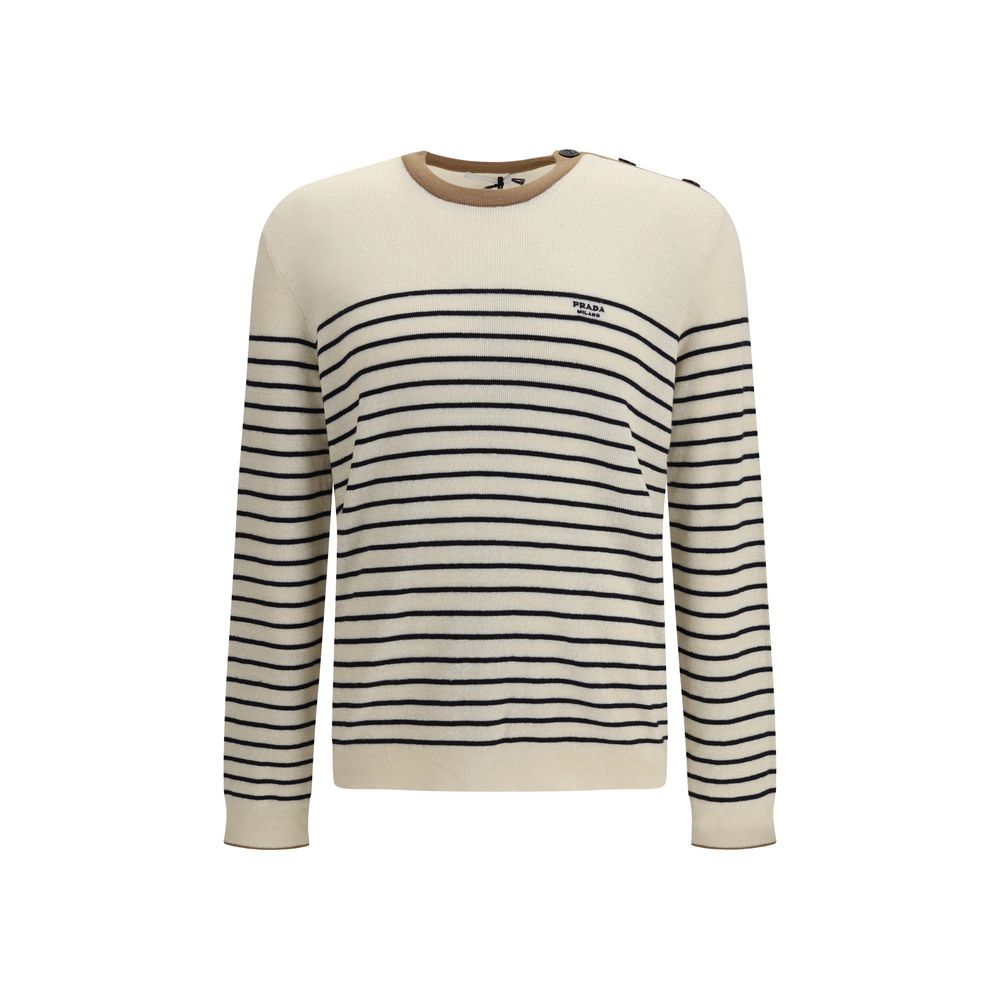 Prada Multicolor Wool Sweatshirt