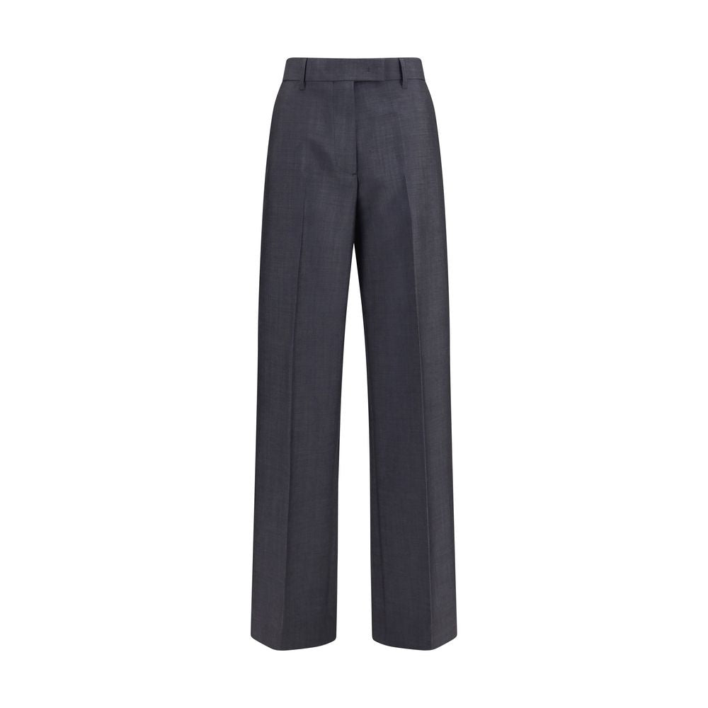 Miu Miu Gray Wool Dress Pants