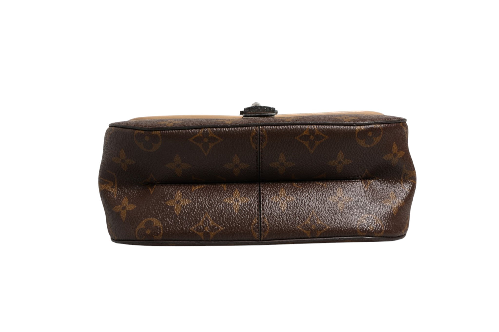 Louis Vuitton Monogram Chain It Bag PM aus Kalbsleder, Schwarz