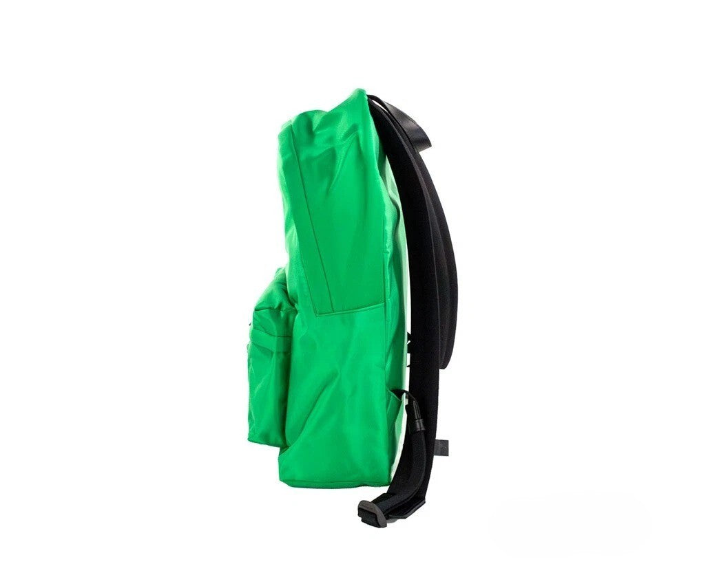 Bright Green Synthetic Versace Medusa Shoulder Backpack