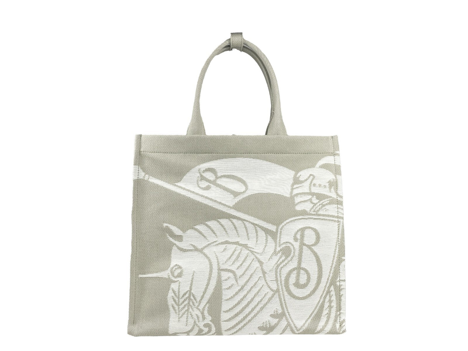 Burberry Canvas Tote Bag with Coin Pouch