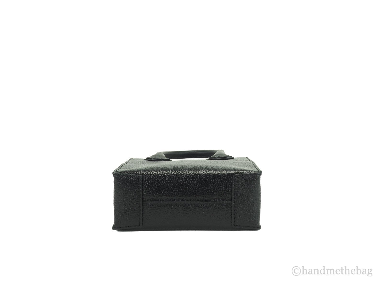 Black Leather Mercer XS Crossbody Bag by Michael Kors