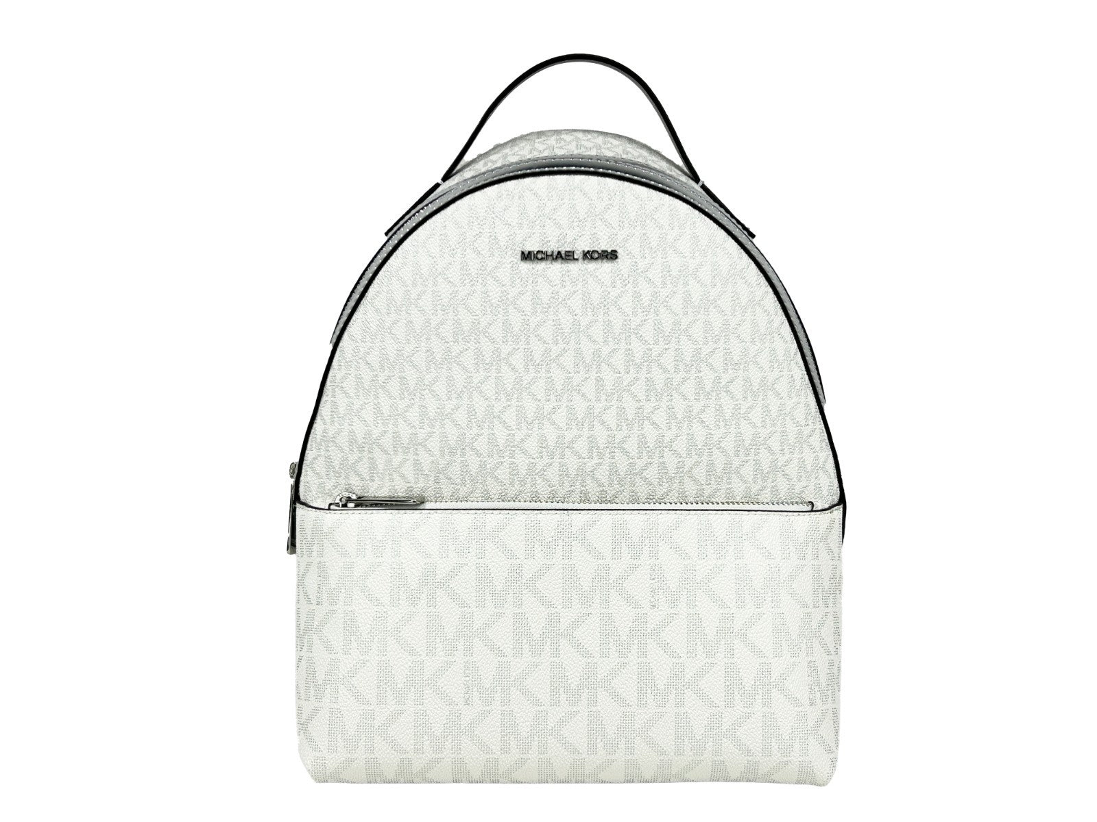 Weißer Michael Kors Sheila Rucksack mittelgroß aus Kunstleder
