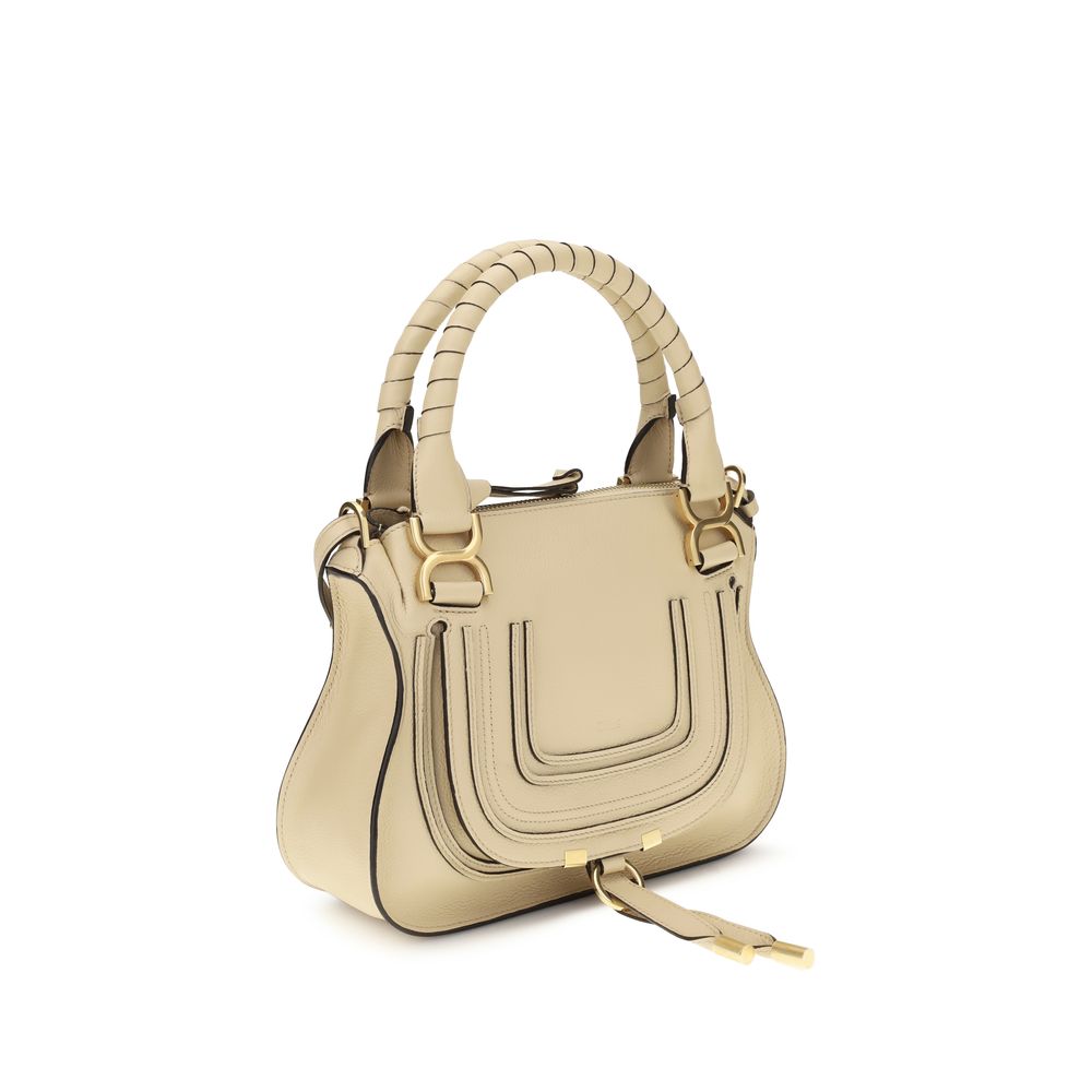 Chloé Beige Calf Leather Handbag