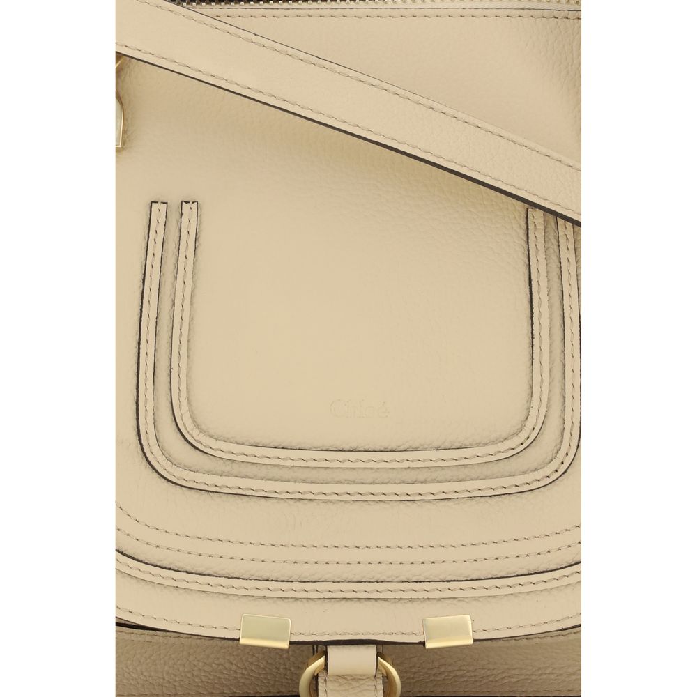 Chloé Beige Calf Leather Handbag