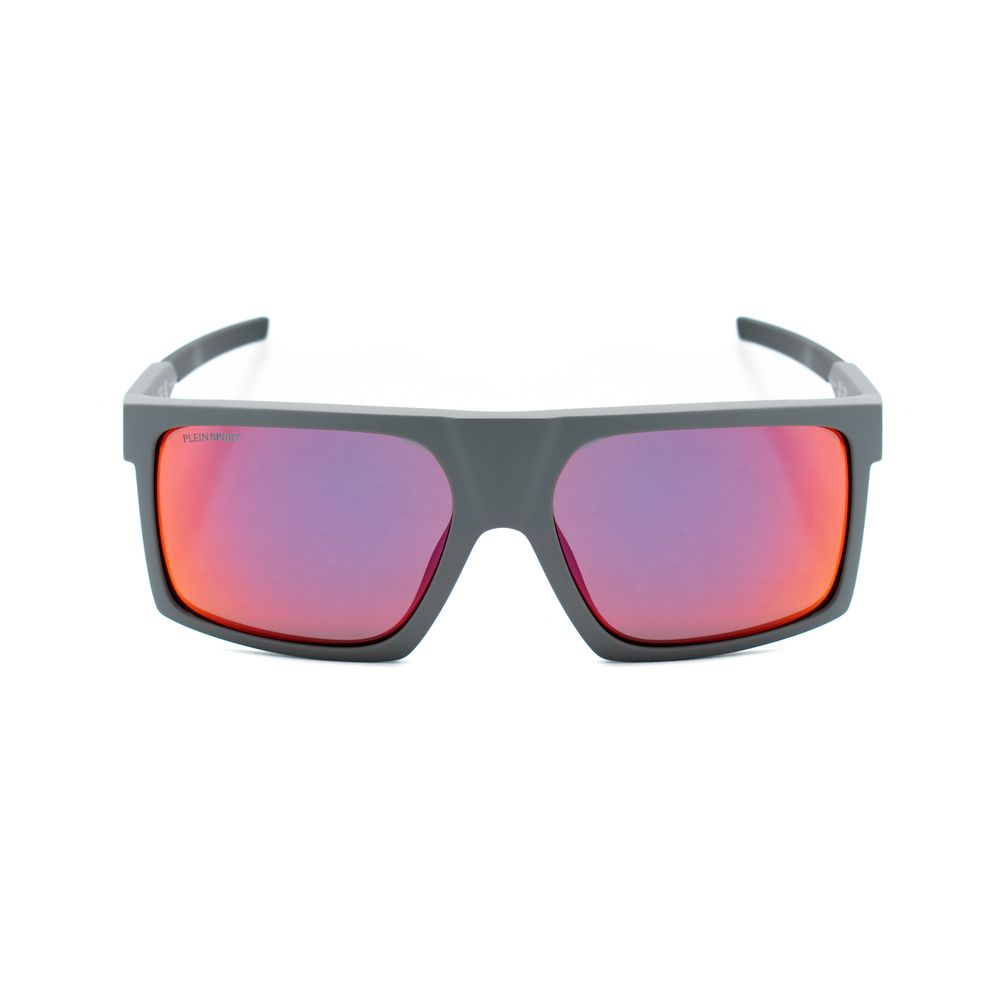 Brown Synthetic Sunglasses with Polarized Lenses
