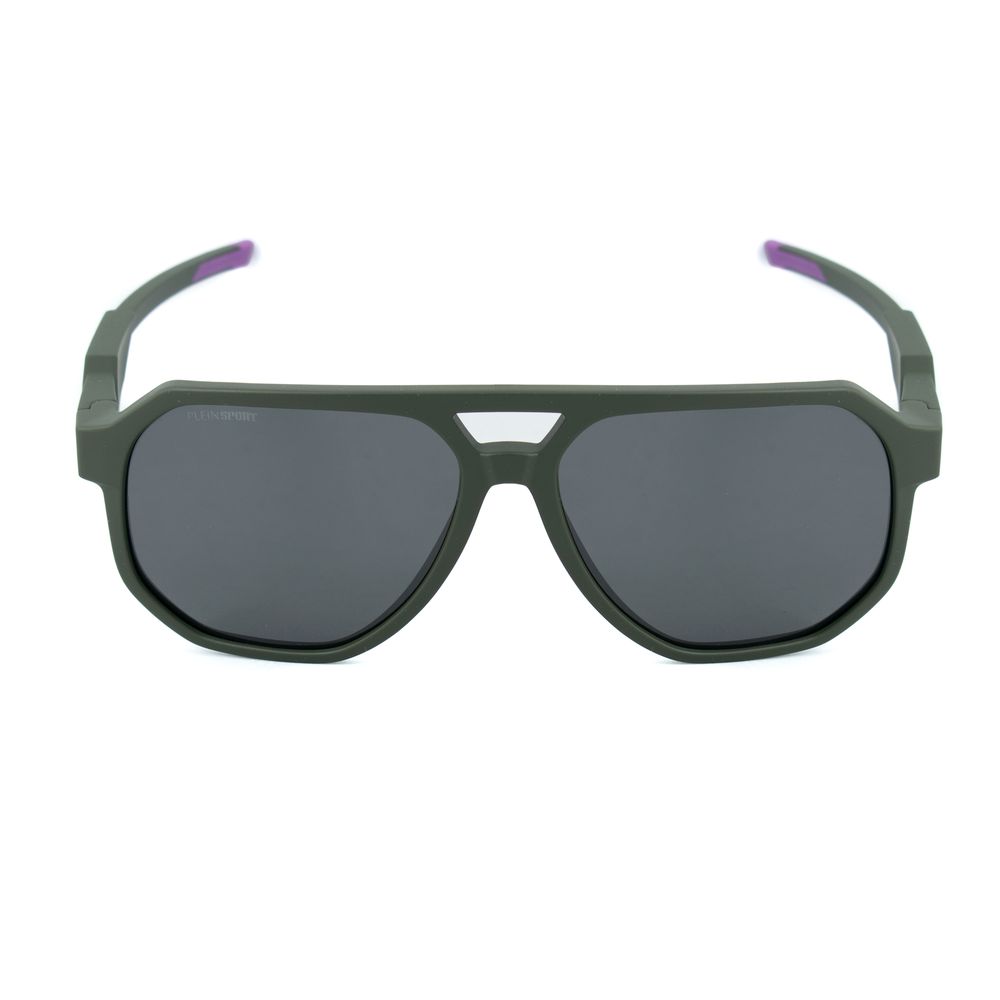 Green Synthetic Sunglasses Polarized