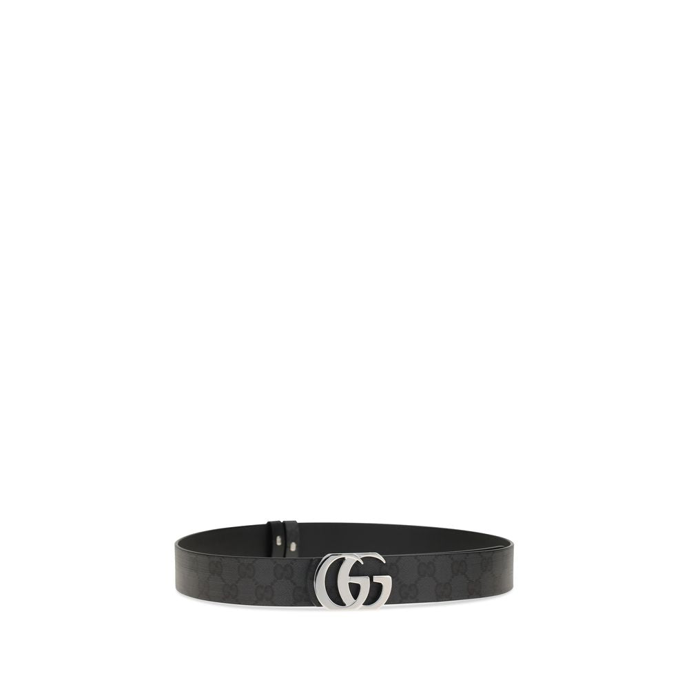 Gucci Black Calf Leather Regular Belt