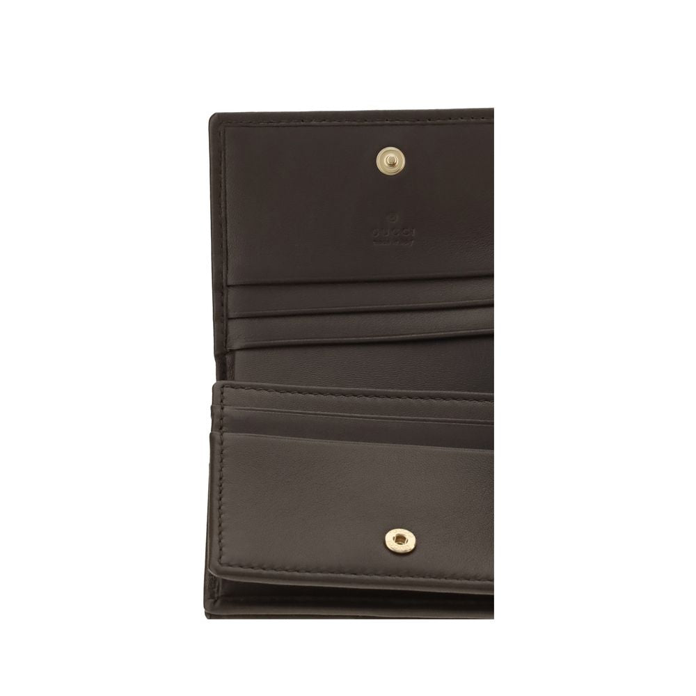 Gucci Brown Lamb Wallet