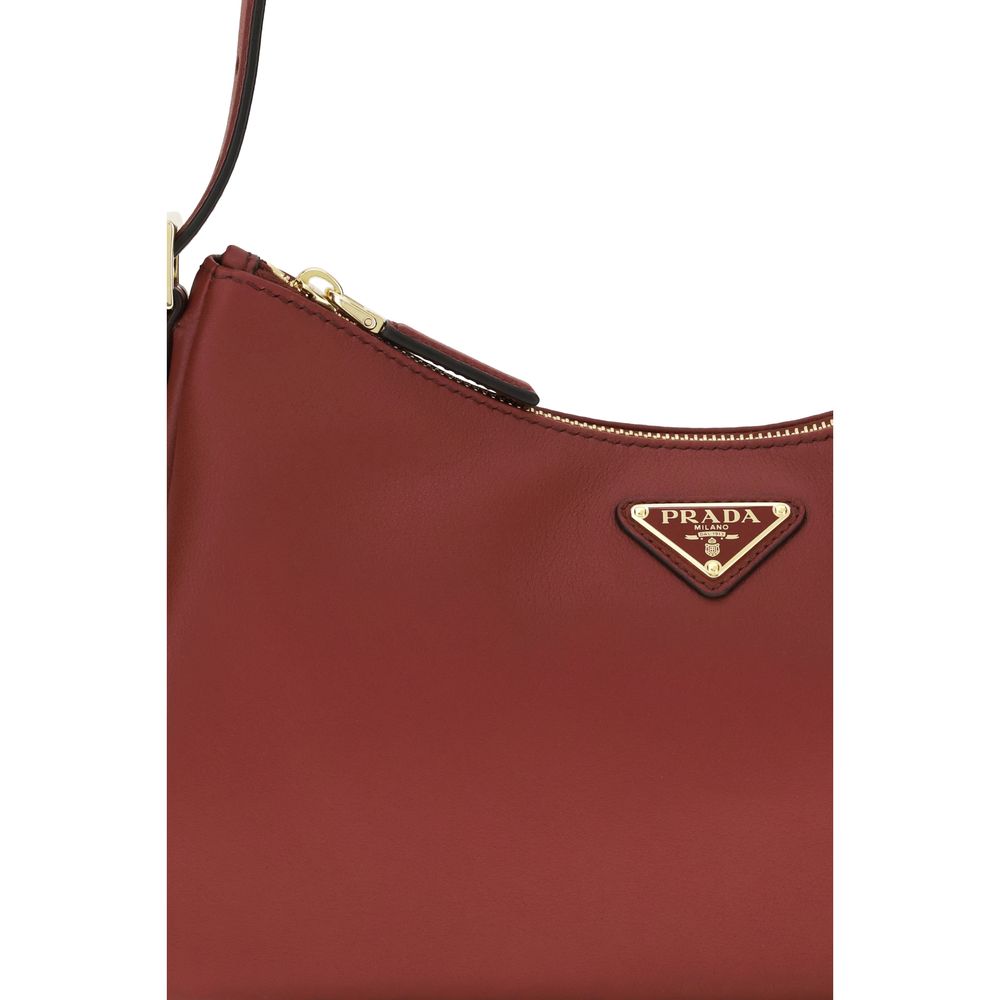 Multicolor Leather Shoulder Bag with Adjustable Strap