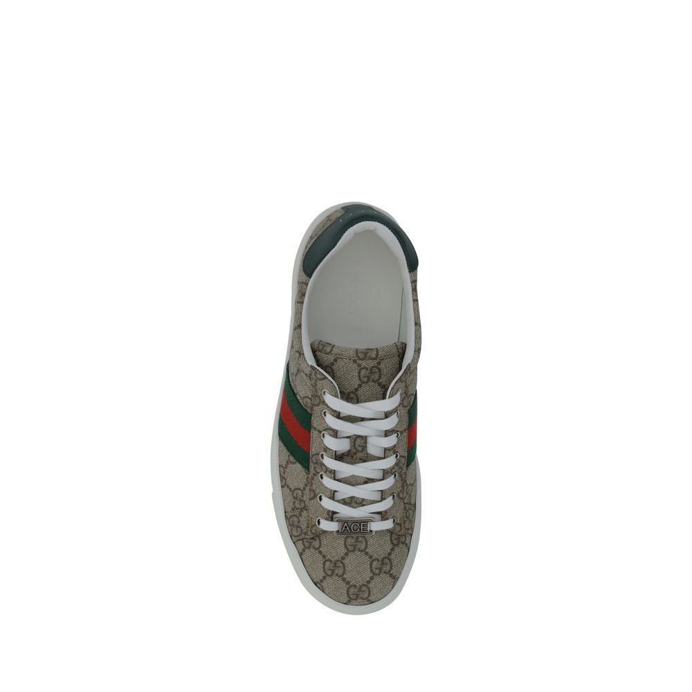 Baskets compensées multicolores en polyéthylène Gucci