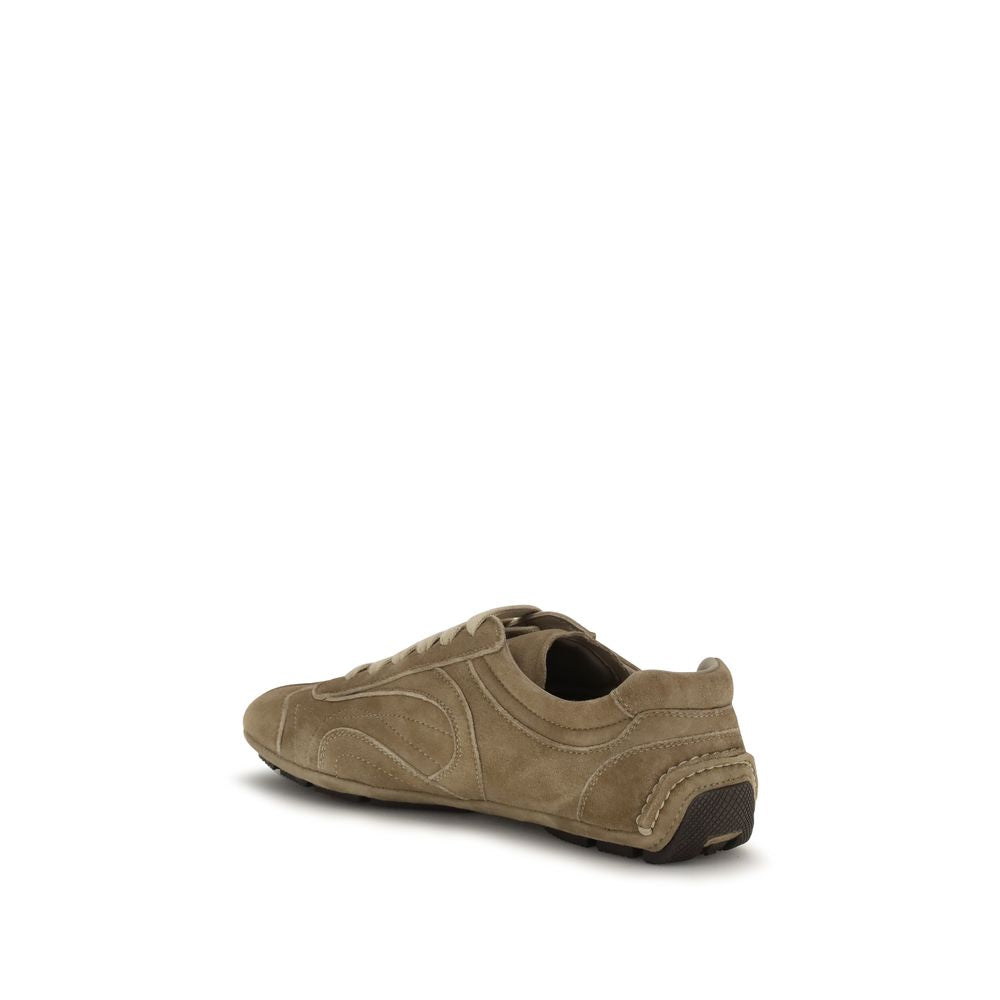 Brown Leather Monte Carlo Re-Edition Sneakers