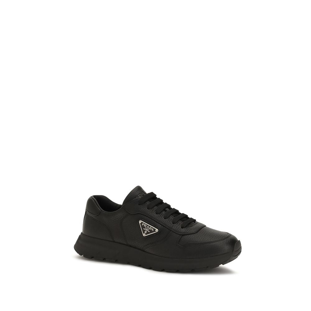 Black Synthetic Prada Prax 2.0 Sneakers