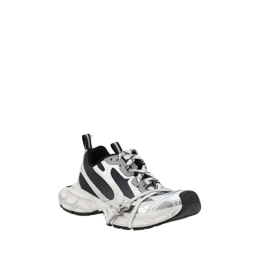Multicolor Synthetic Athletic Sneakers with Chunky Sole