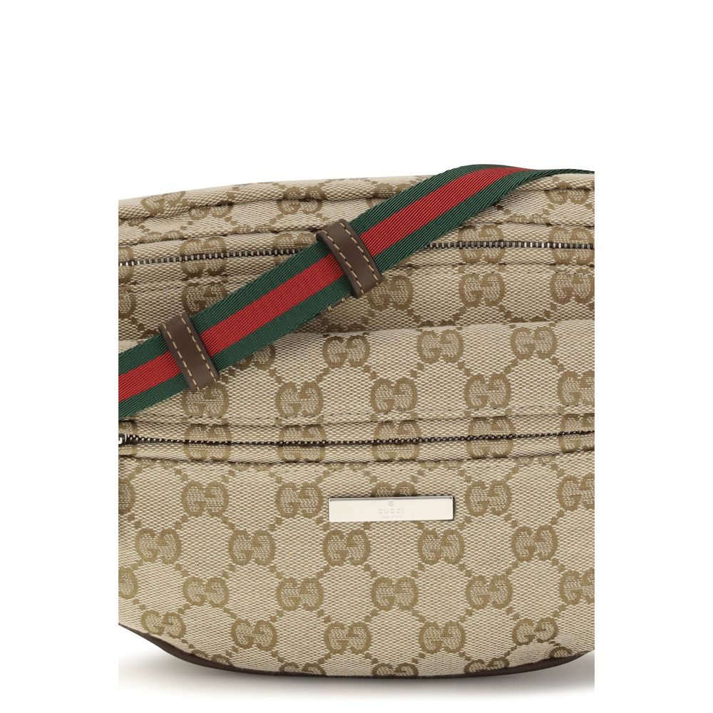 Gucci Beige Polyester-Schultertasche