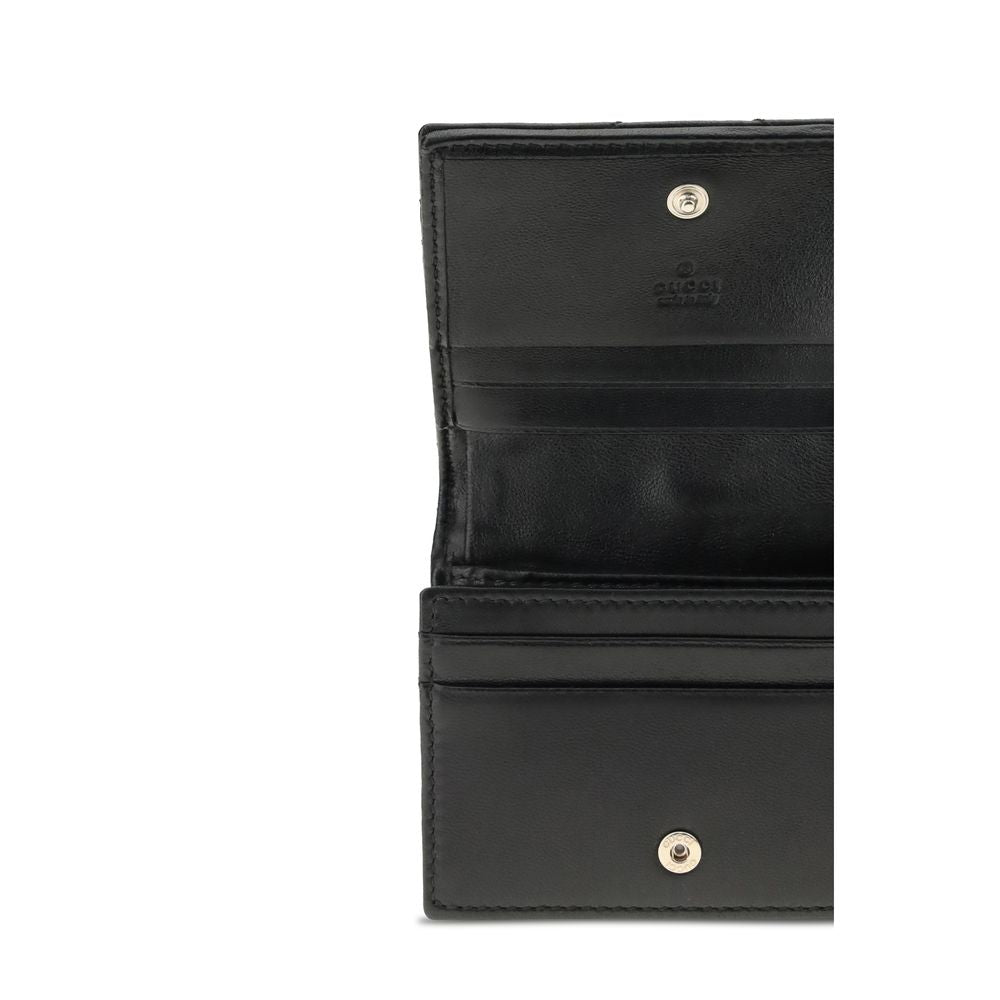Gucci Black Calf Leather Wallet