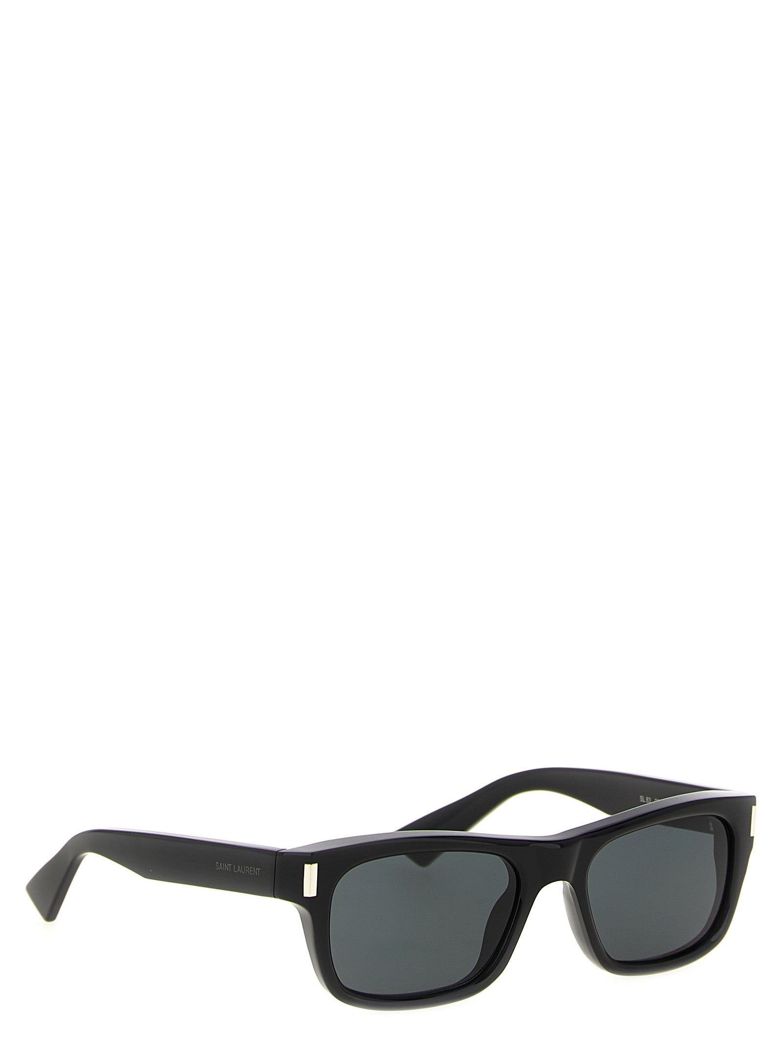 Lunettes de soleil Saint Laurent noires en acétate
