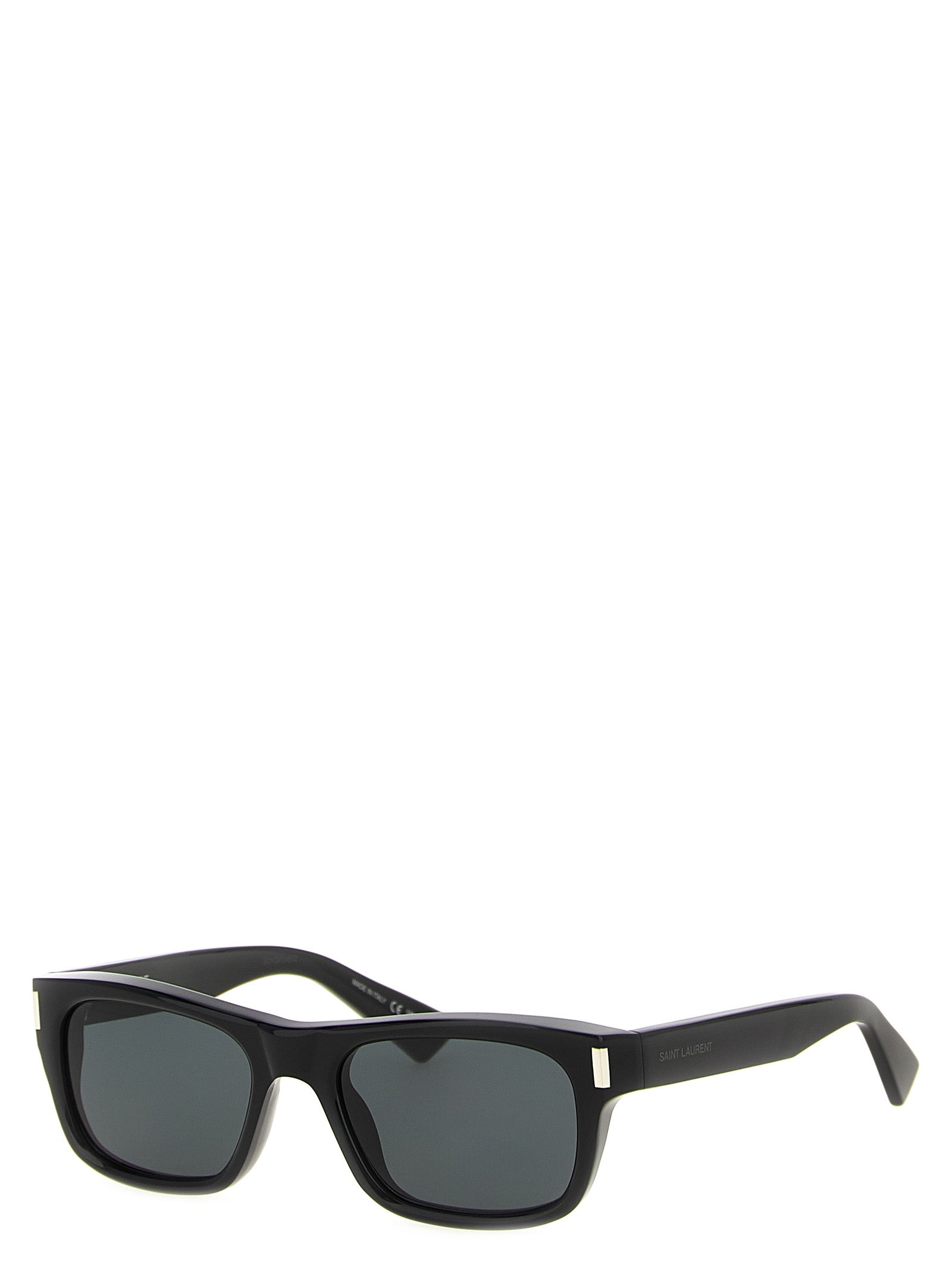 Lunettes de soleil Saint Laurent noires en acétate