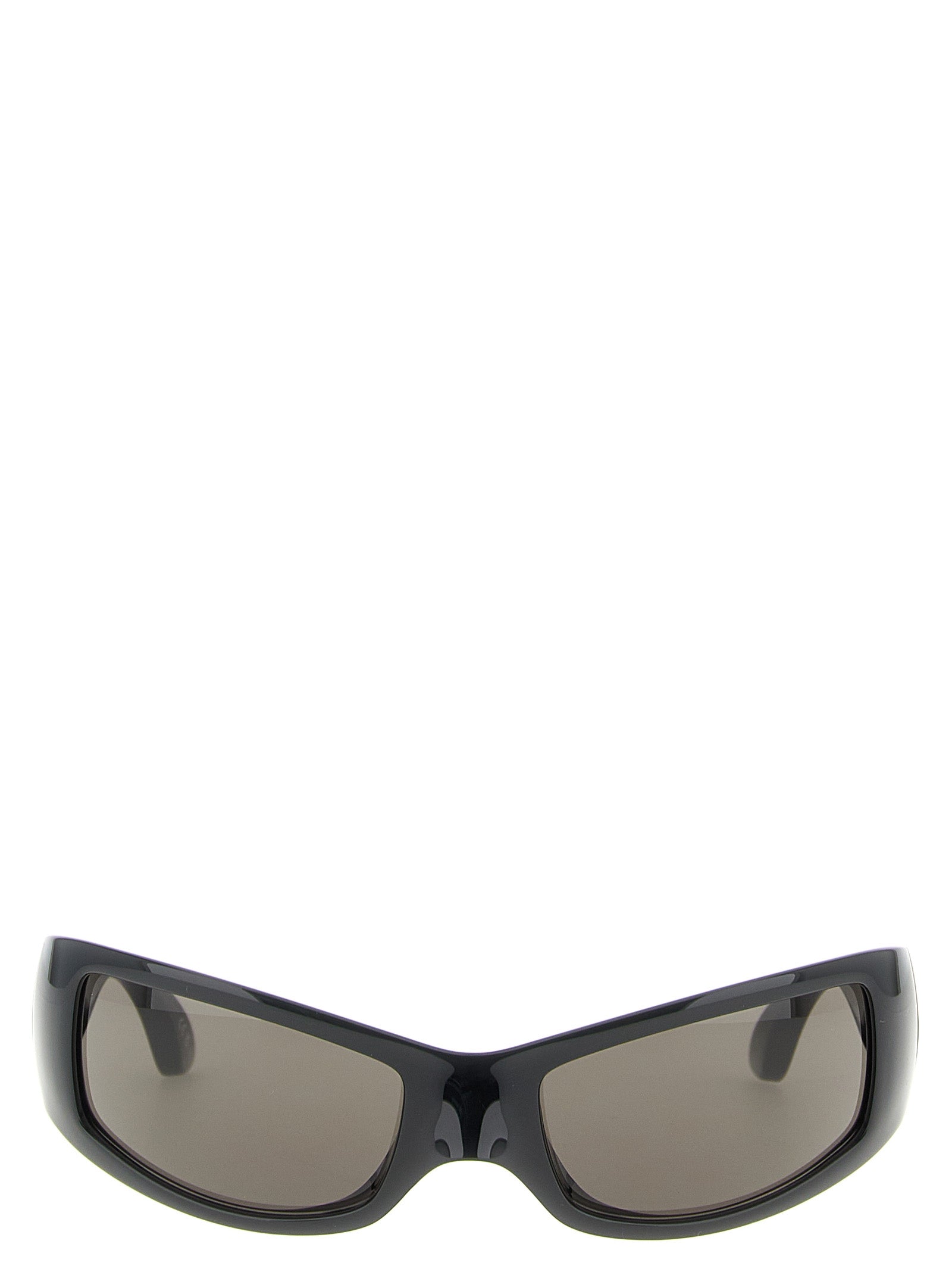Lunettes de soleil Balenciaga noires en polyamide
