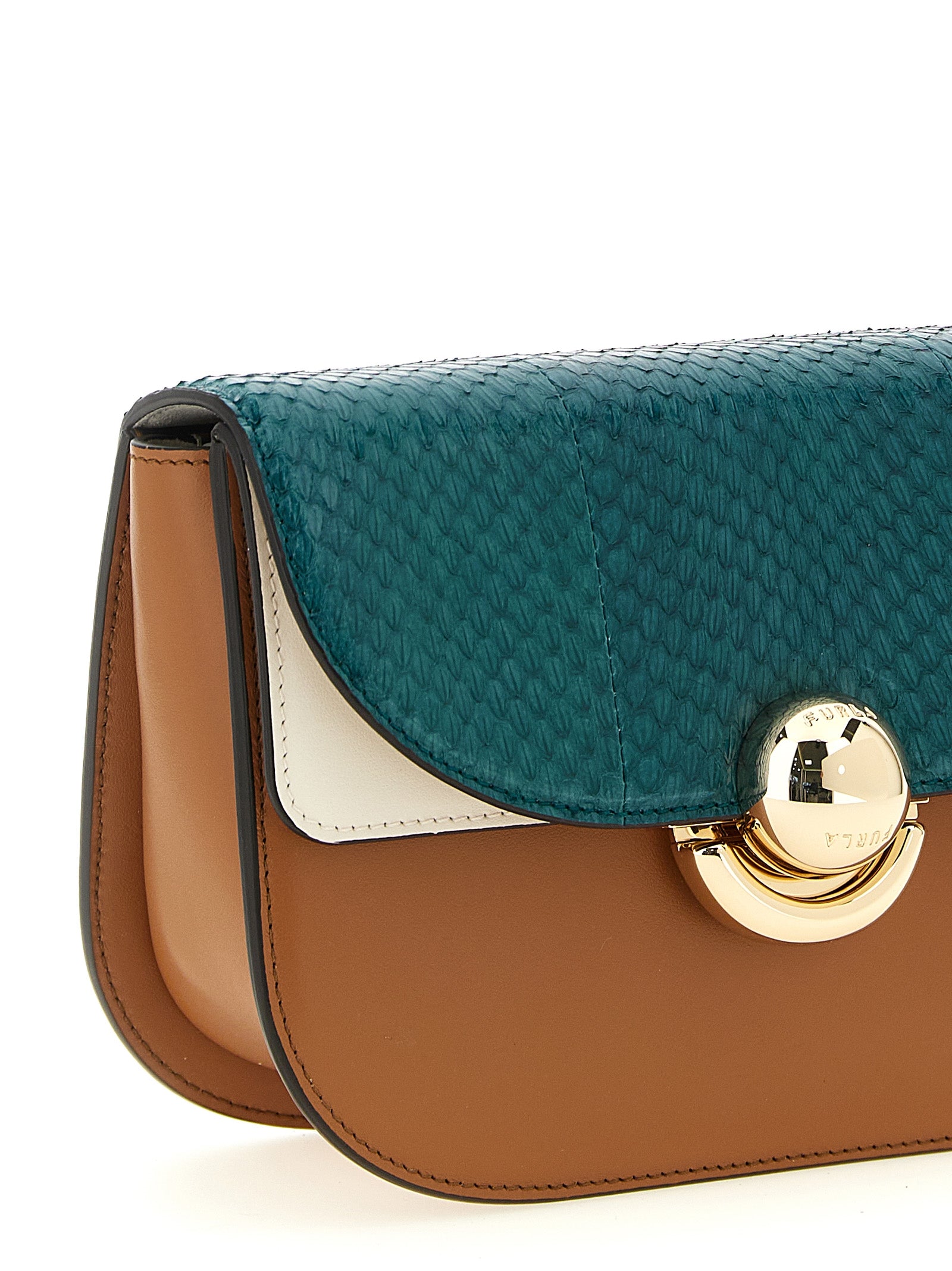 Furla Multicolor Sfera Mini Lambskin Calf Leather Crossbody Bag