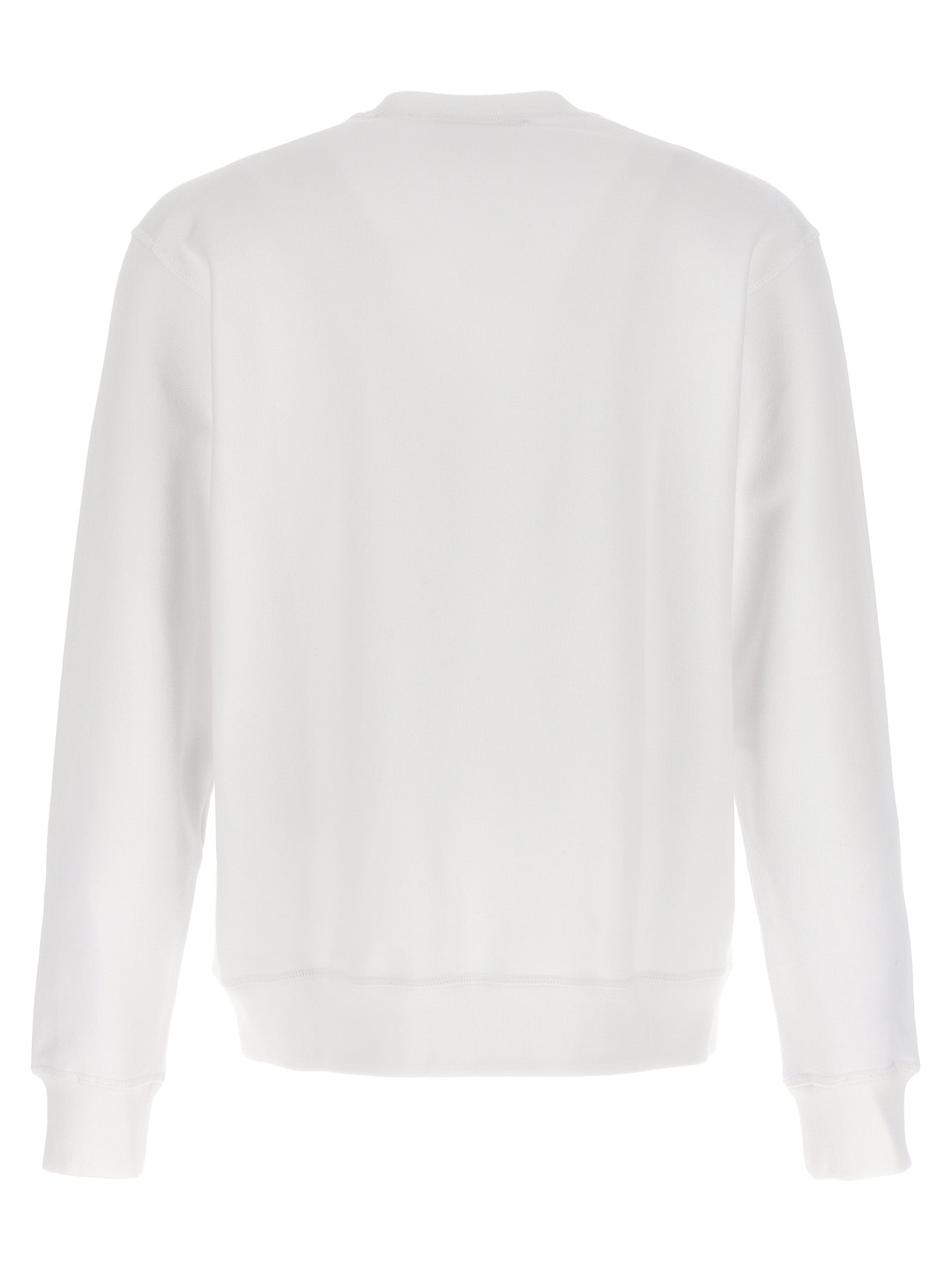 Dsquared² Sweatshirt aus weißer Baumwolle