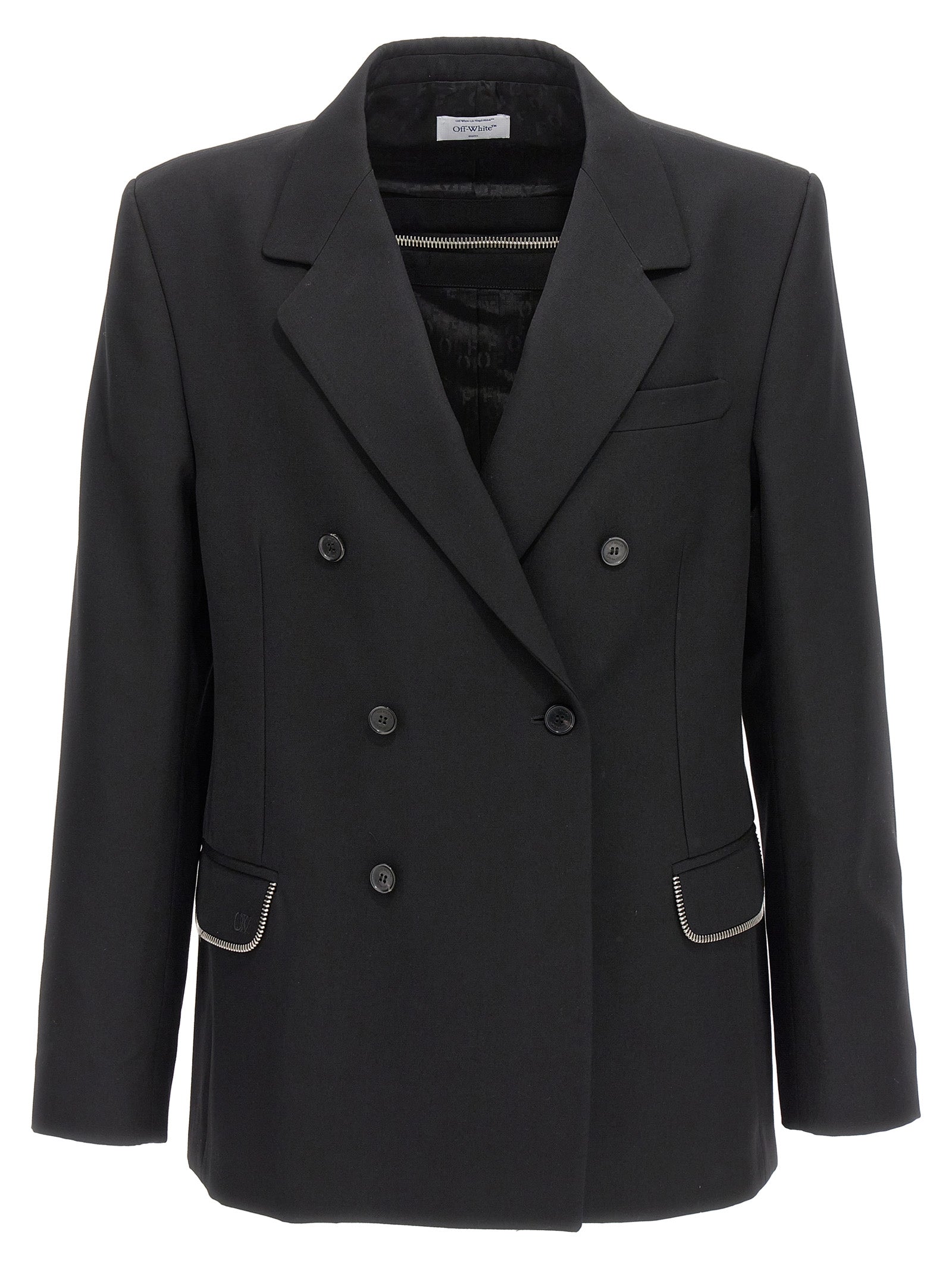 Black Virgin Wool Blazer