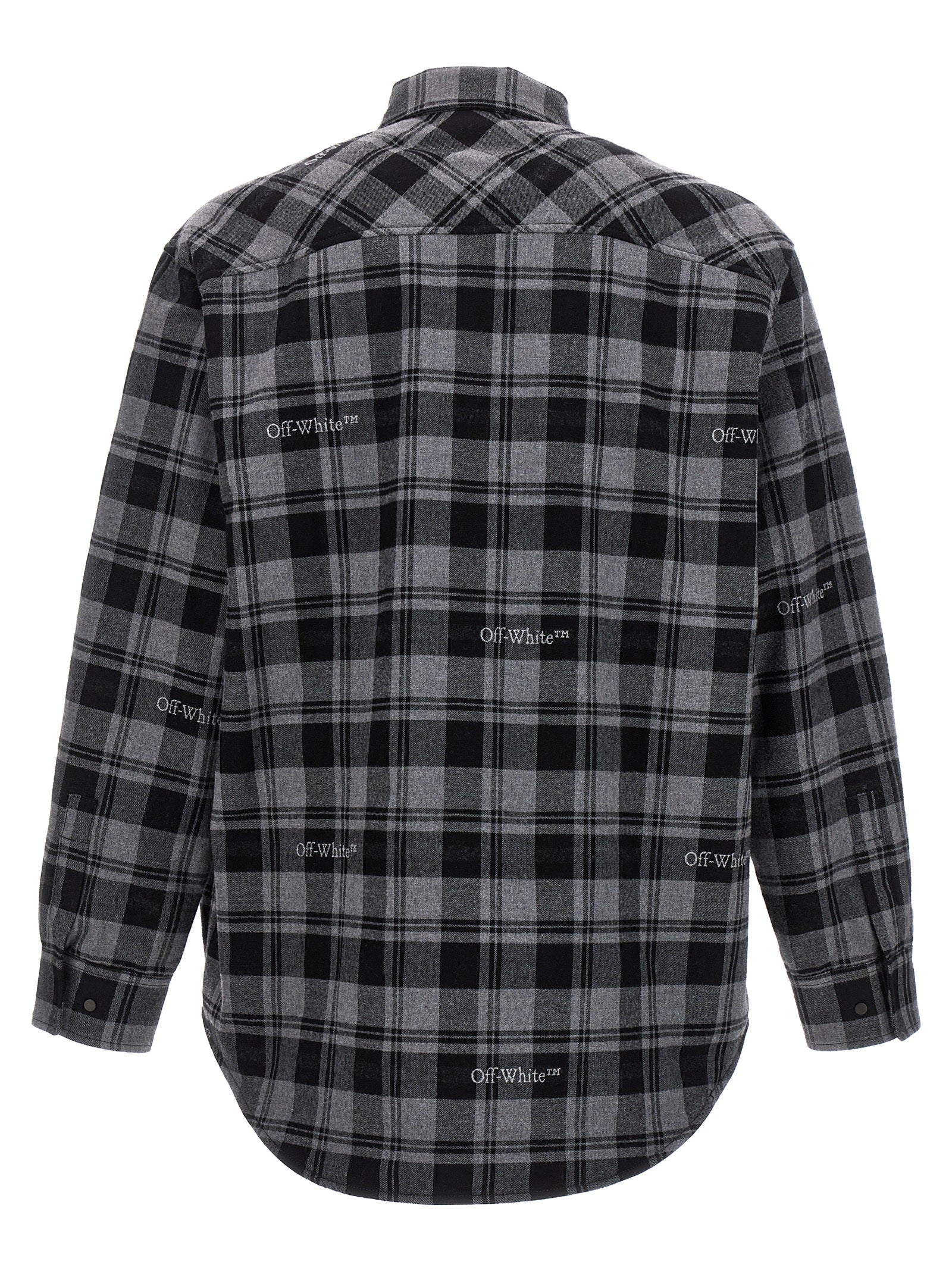 Veste Off-White en coton gris
