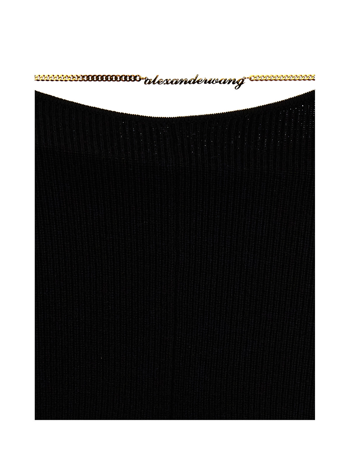 Alexander Wang Black Wool Casual Pants