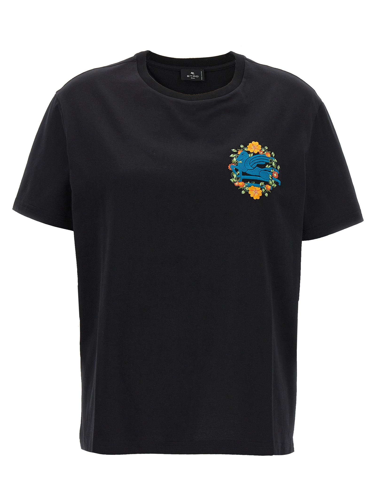 T-shirt Etro en coton noir