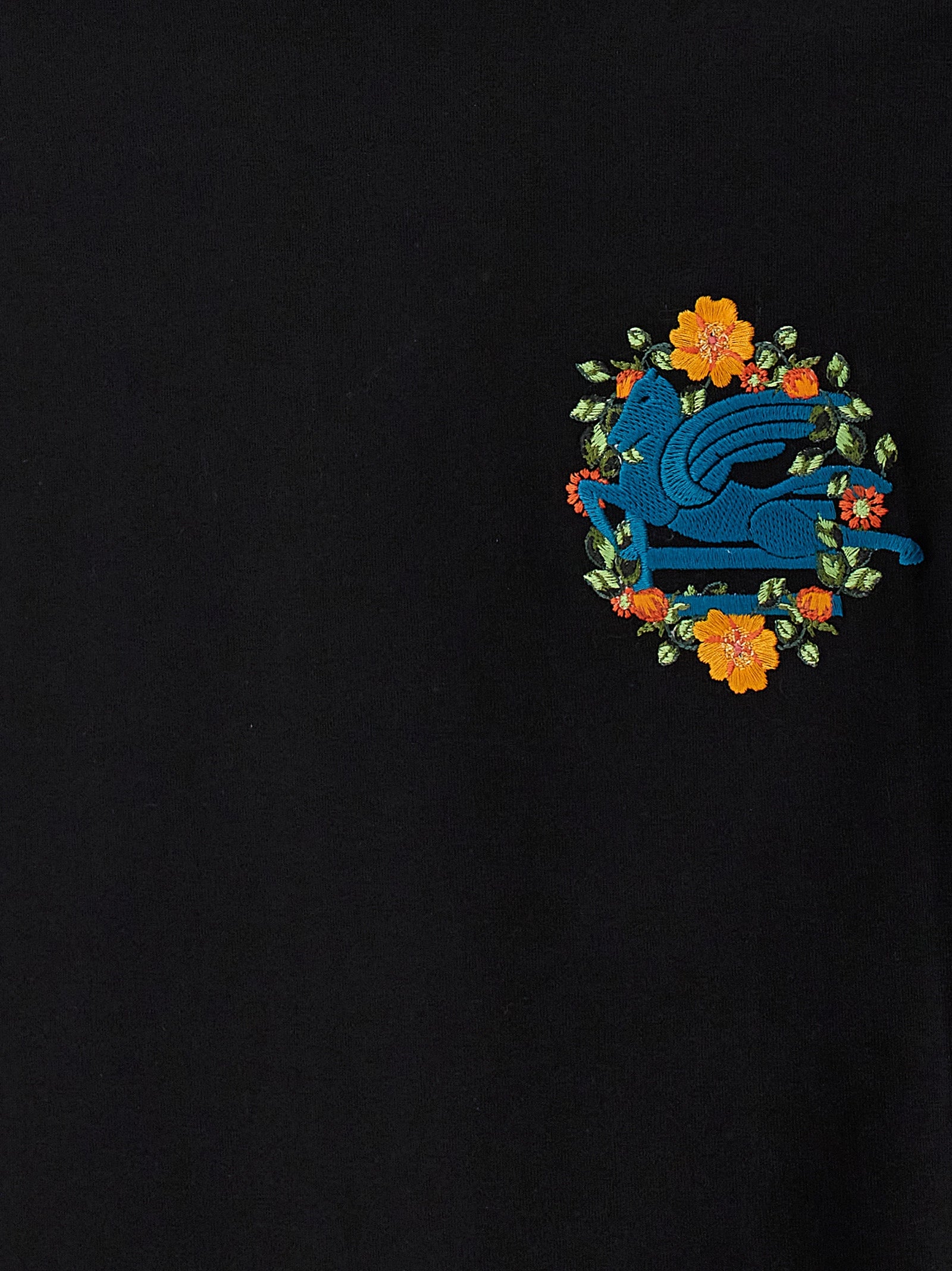 T-shirt Etro en coton noir