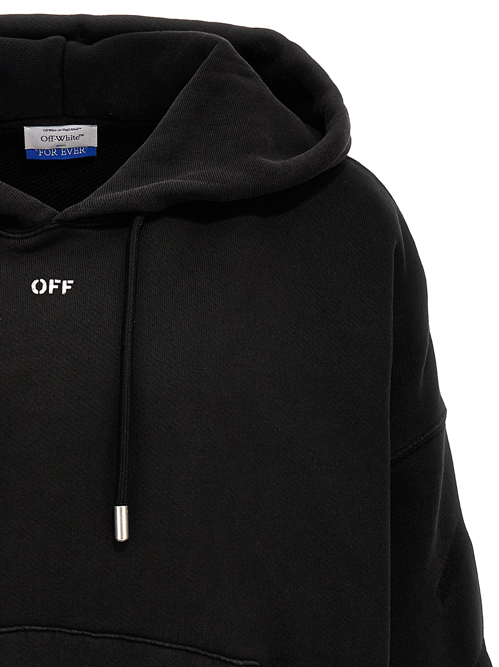 Sweat-shirt Off-White en coton gris