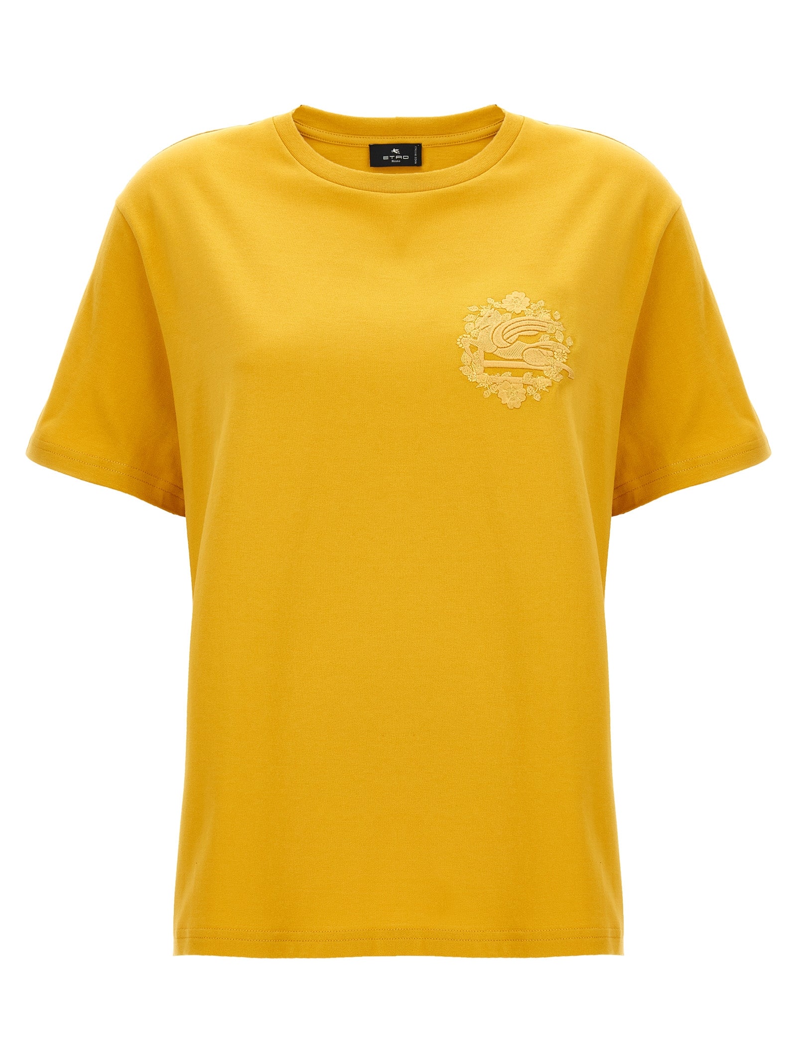 T-shirt bicolore en coton Etro