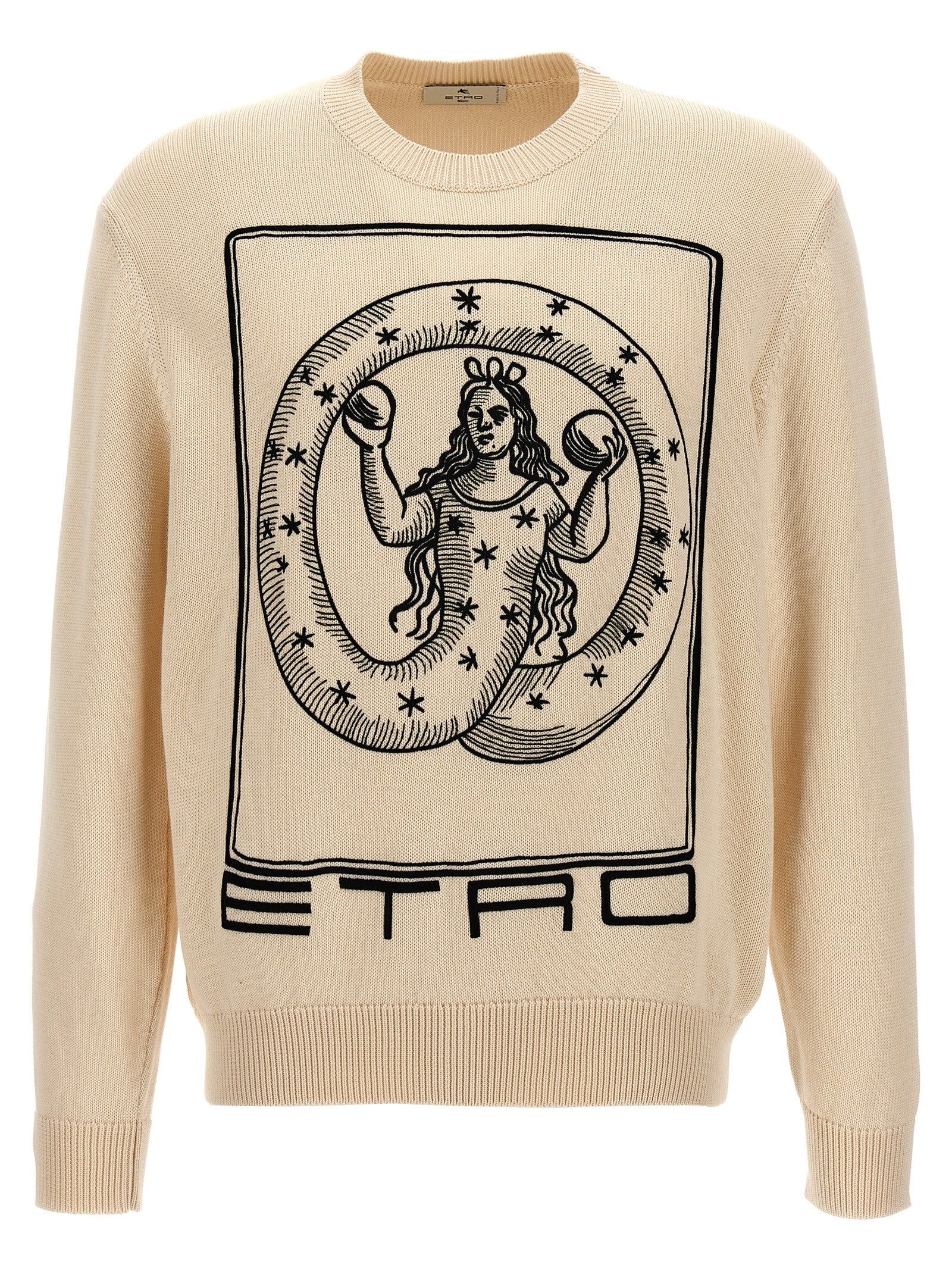 Cardigan Etro en coton beige