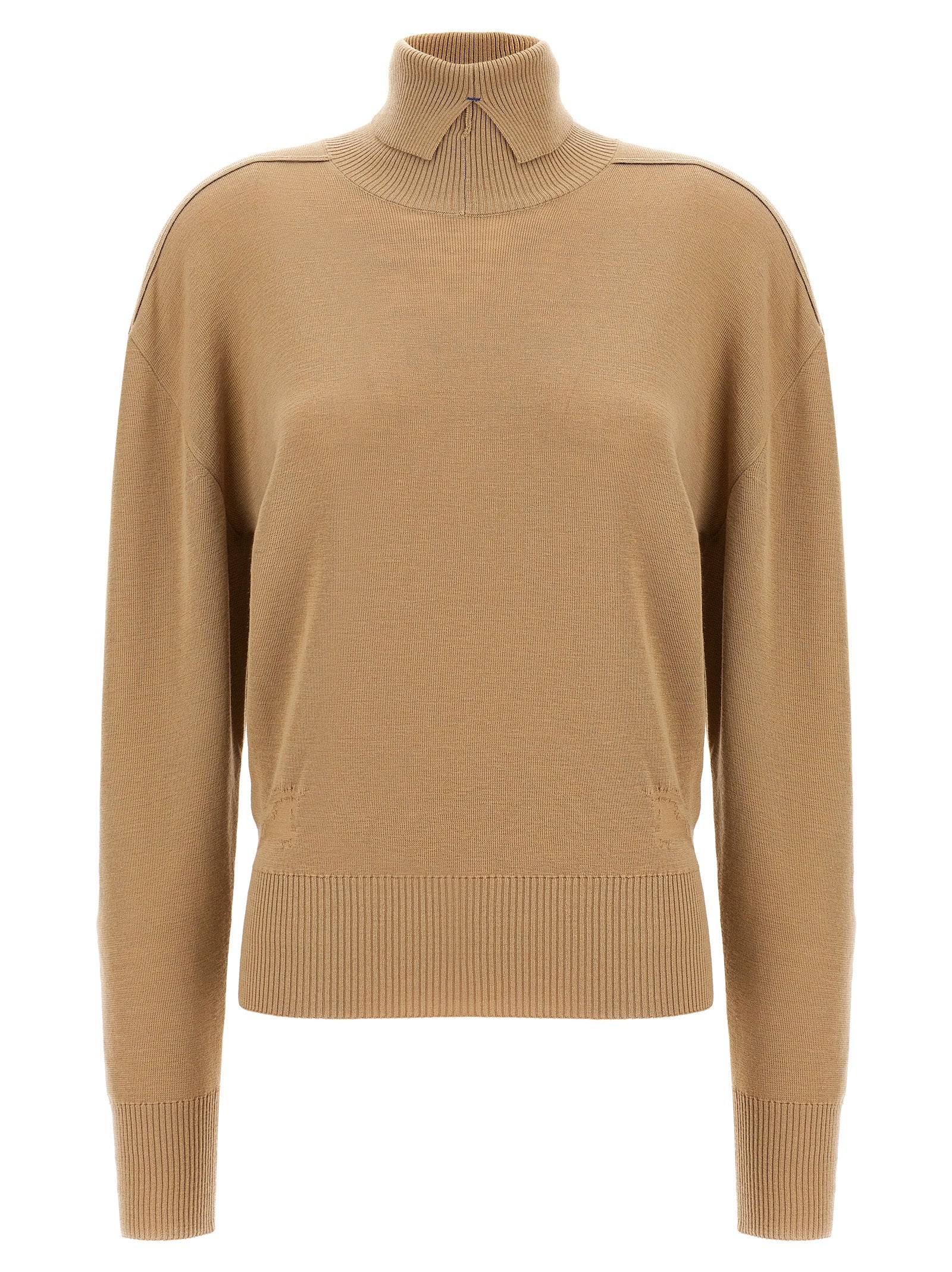 Cardigan en laine beige Burberry